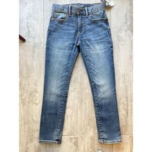 Gap Kids Boys Stretch Denim Jeans Fantastiflex NEW Skinny Leg Medium Wash 8 Reg